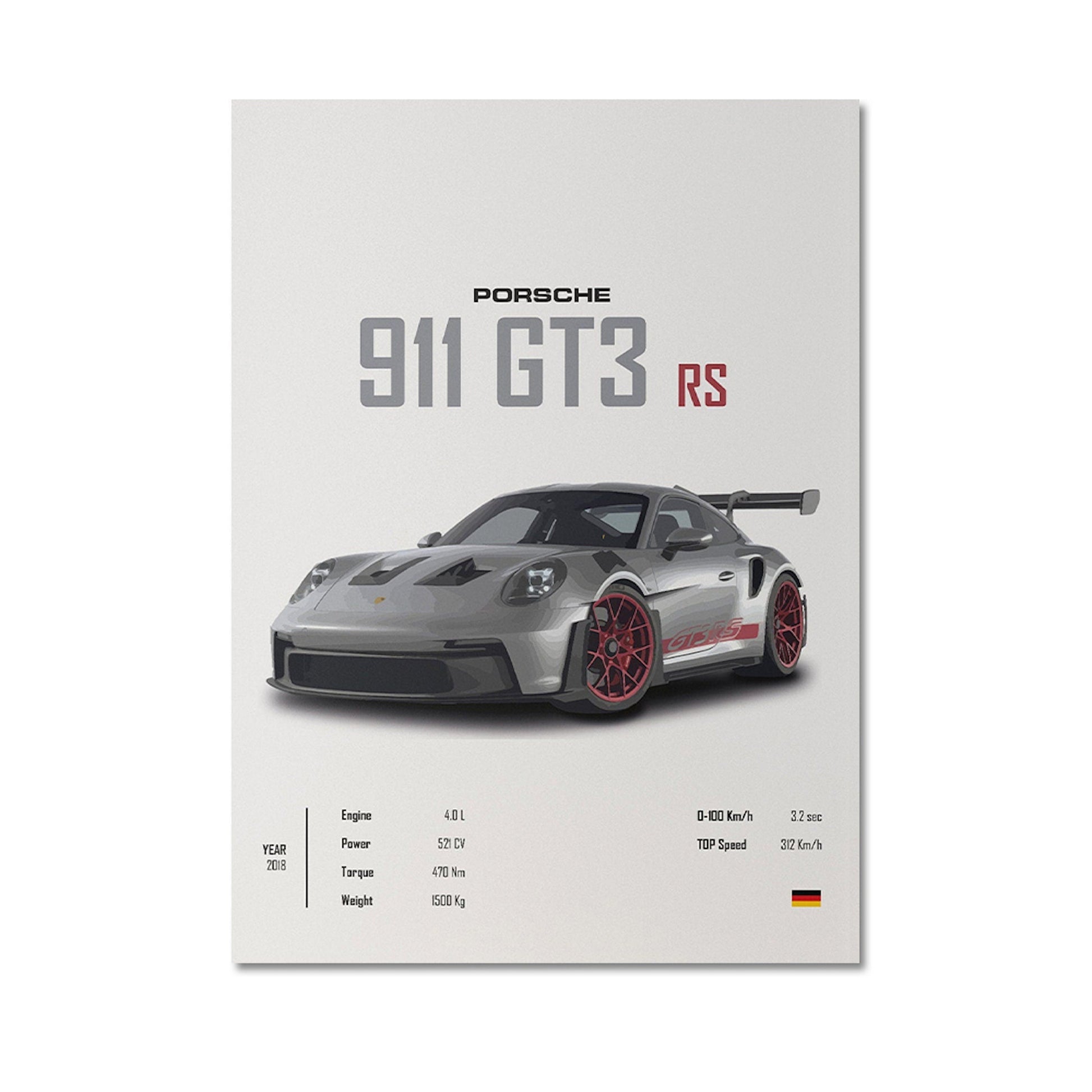 Sports car prints