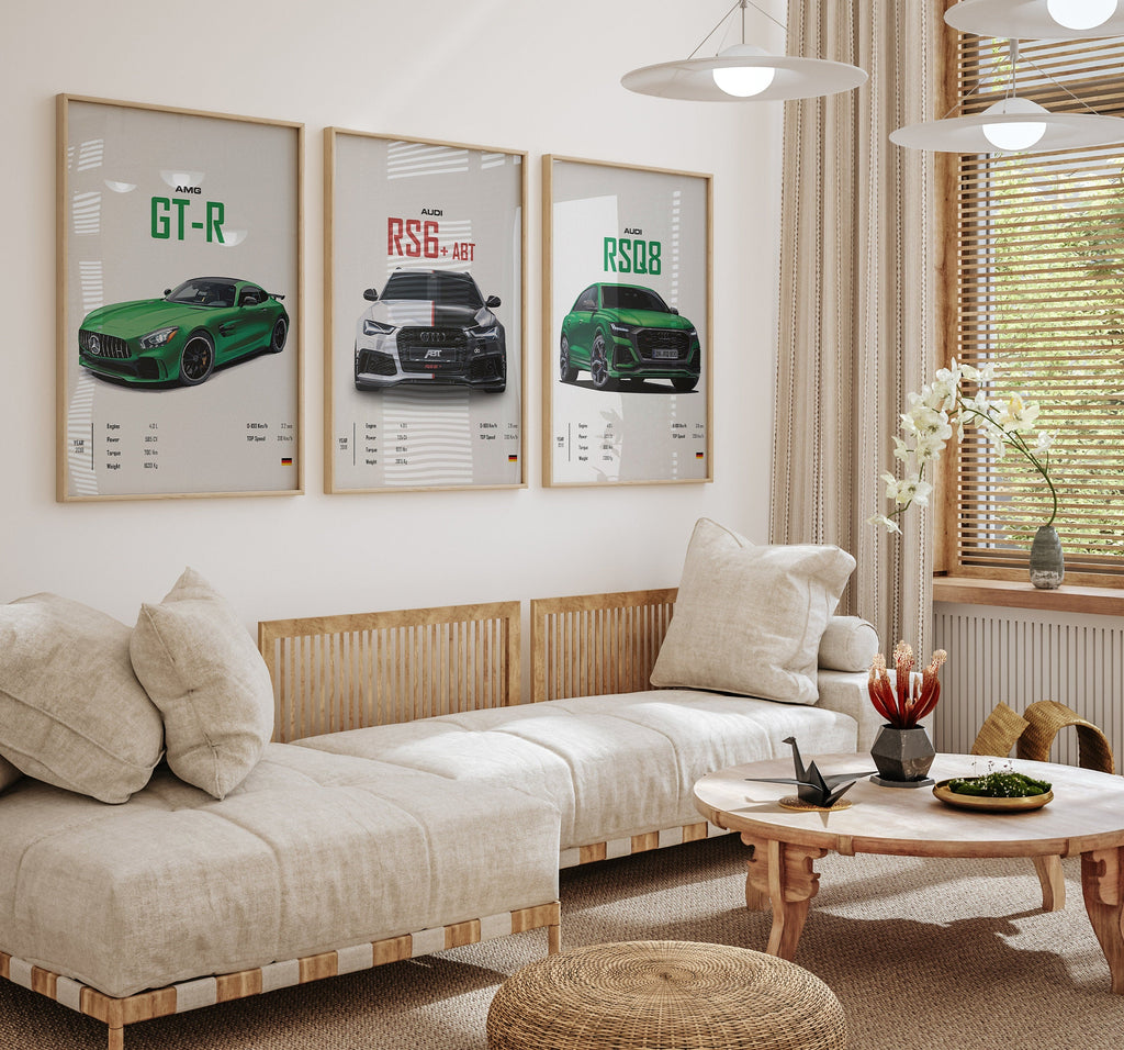 Sports car prints