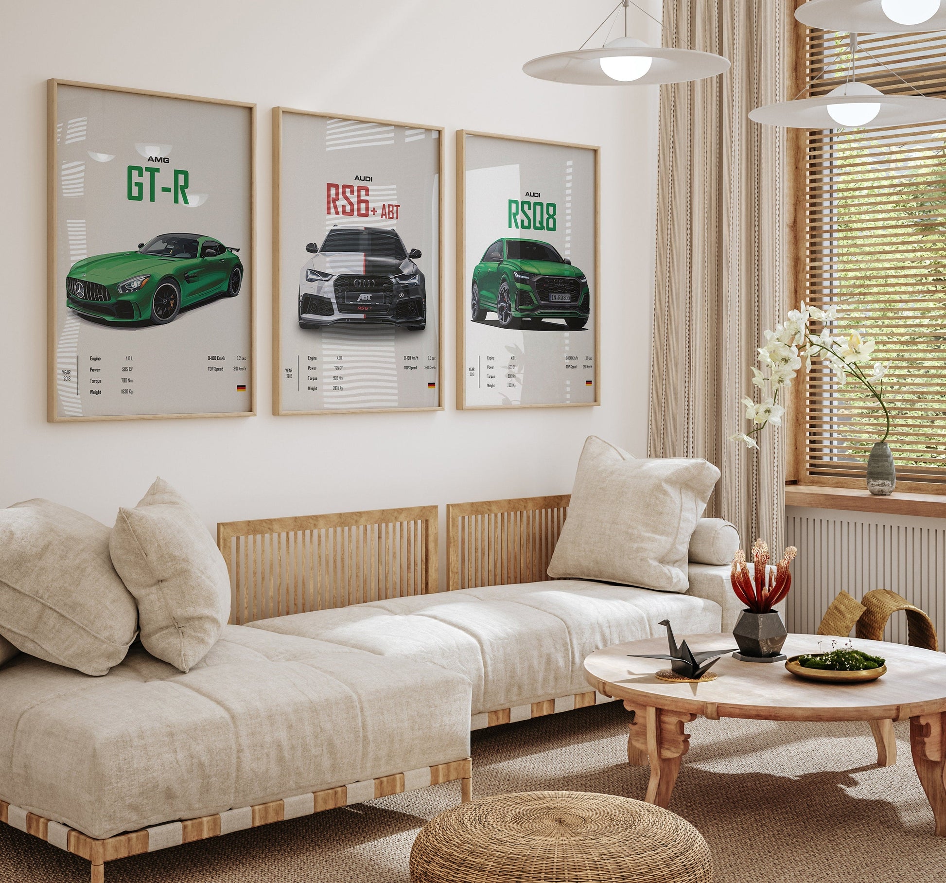 Sports car prints