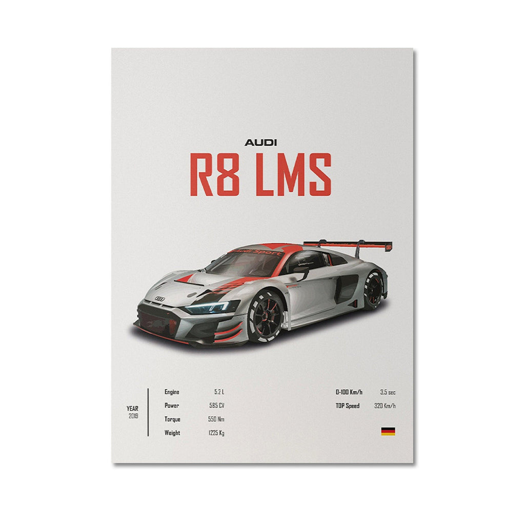 Sports car prints
